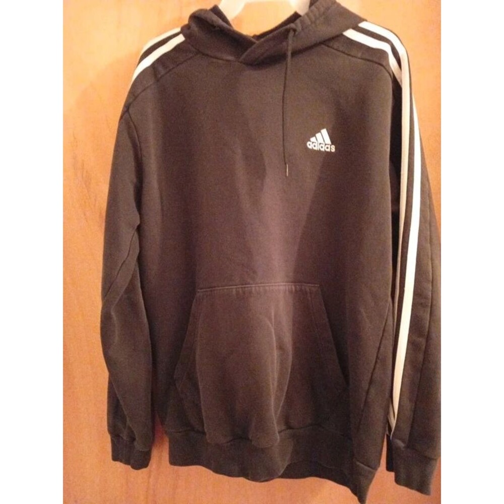 ADIDAS black hoodie size M